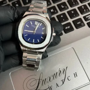 silver watch
